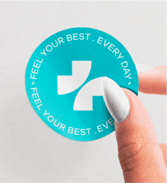 GadiMed — Brand Sticker