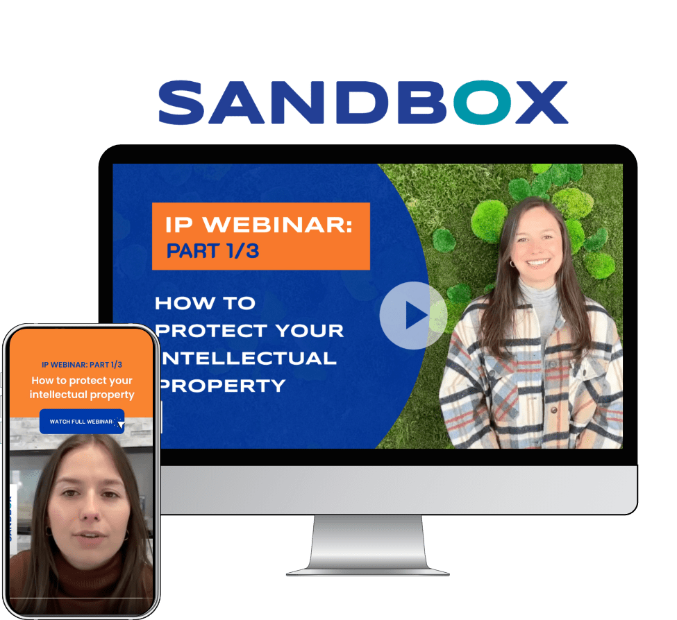 Project Sandbox - IP Webinar part 1/3 how to protect your intellectual property